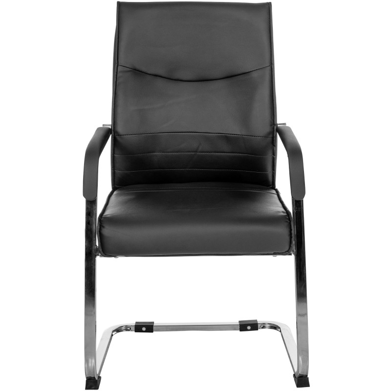 Chaise visiteur Hobart noire