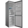 Réfrigérateur congélateur bas Indesit INFC8TT33X - 2 portes - 335L (231+104) - L 59,6 cm x H 191,2 cm- Inox