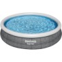 Kit Piscine hors sol autoportante BESTWAY - Fast Set™ - 366 x 76 cm - Ronde (Livrée avec une pompe et cartouche de filtration)