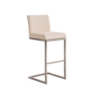 Tabouret de bar Paros tissu 