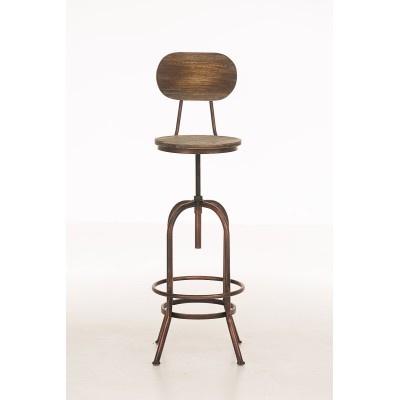 Tabouret de bar Pino, bois