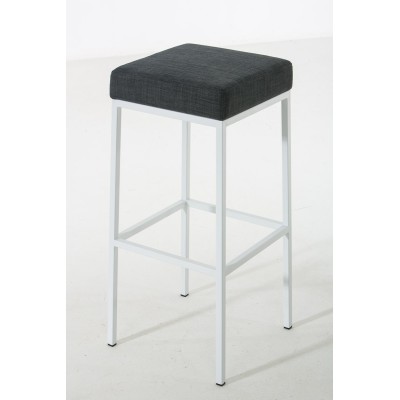 Tabouret de bar Montréal L80 tissu