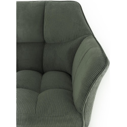 Tabouret de bar Damaso E Cord vert