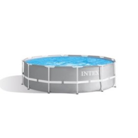 Intex - 26716NP - Kit piscine prism frame ronde tubulaire ø 3,66 x 0,99m