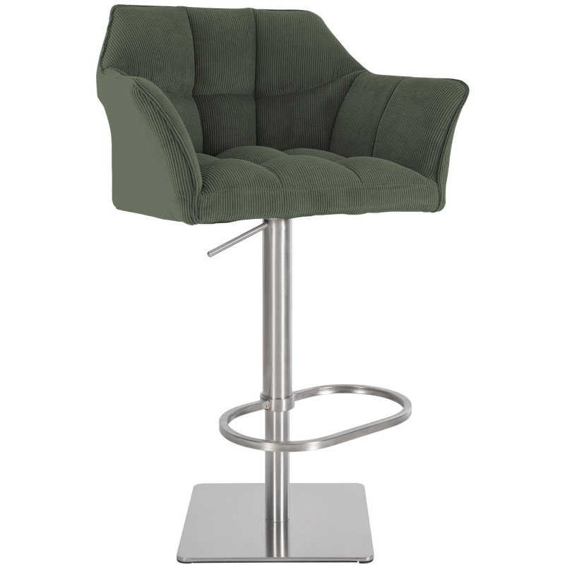 Tabouret de bar Damaso E Cord vert