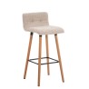 Tabouret de bar Lincoln en tissu