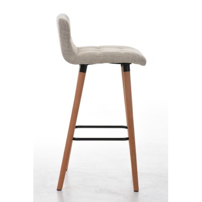 Tabouret de bar Lincoln en tissu