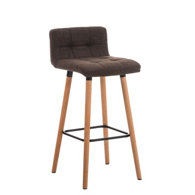 Tabouret de bar Lincoln en tissu