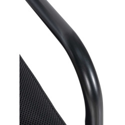 Chaise visiteur Denny noire