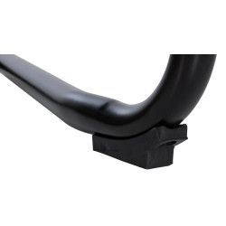 Chaise visiteur Denny noire