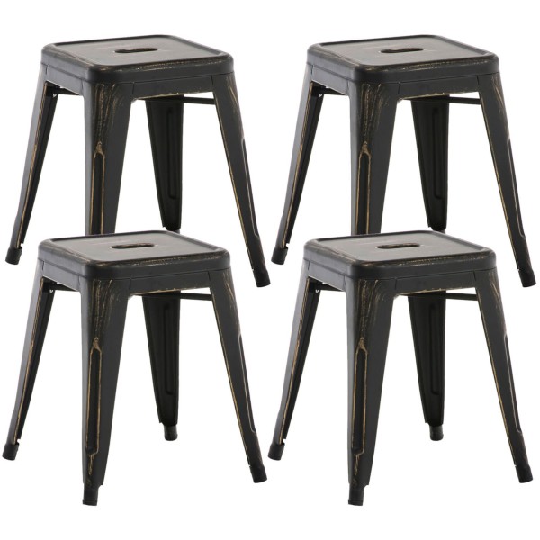 Lot de 4 tabourets Armin