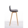 Tabouret de bar Taunus tissu Natura