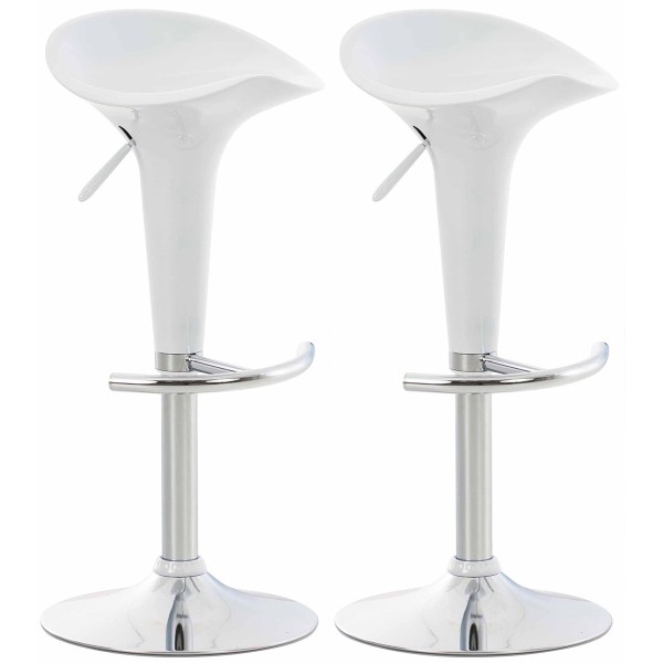 Lot de 2 tabourets de bar Saddle