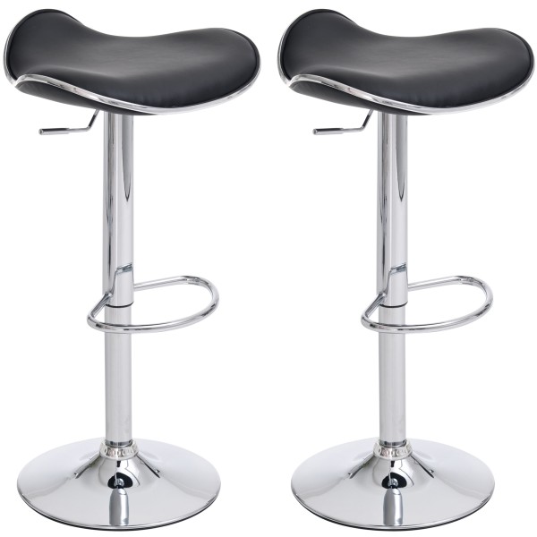 Lot de 2 tabourets de bar Shanghai C