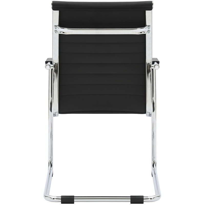 Chaise visiteur Hakon noire