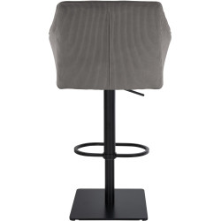 Tabouret de bar Damaso B Cord taupe