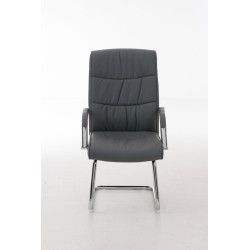 Chaise visiteur Caro grise