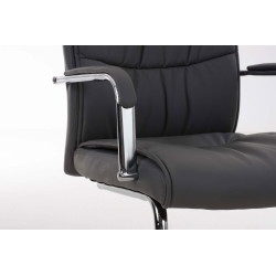 Chaise visiteur Caro grise