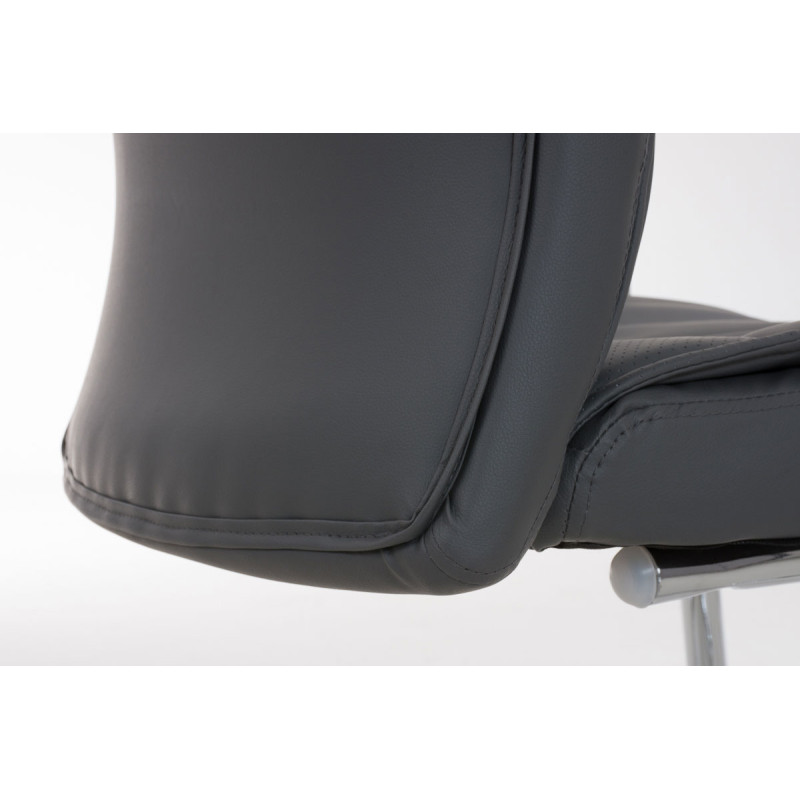 Chaise visiteur Caro grise