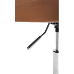 Chaise longue Palma V2 marron clair