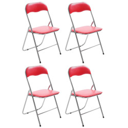 Lot de 4 chaises pliantes...