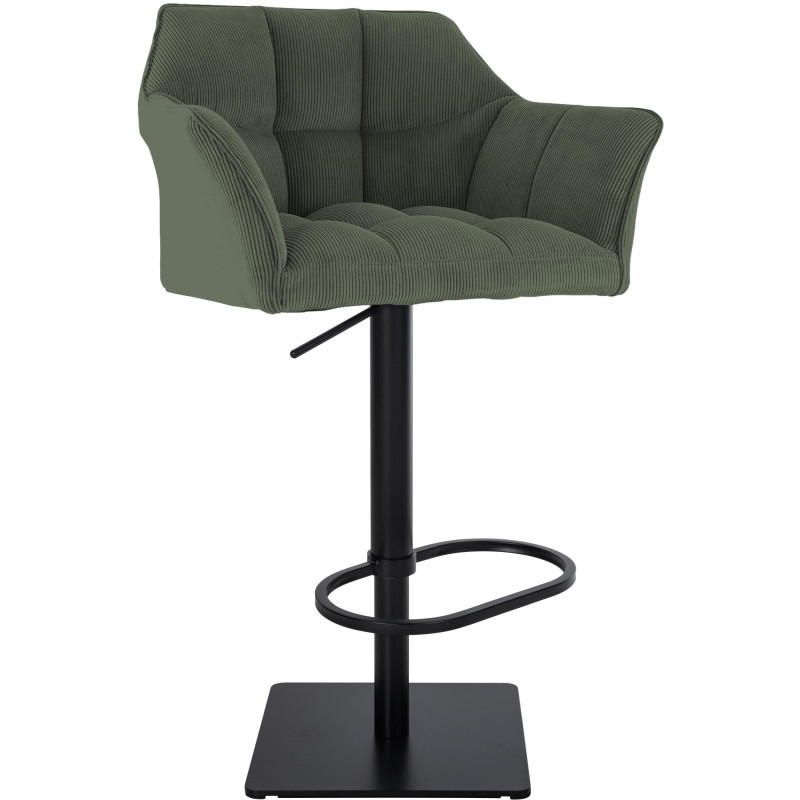 Tabouret de bar Damaso B Cord vert