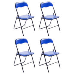 Lot de 4 chaises pliantes...