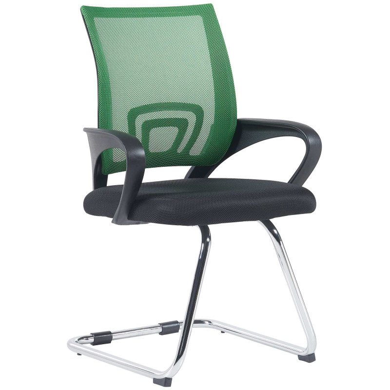Chaise visiteur Eureka verte