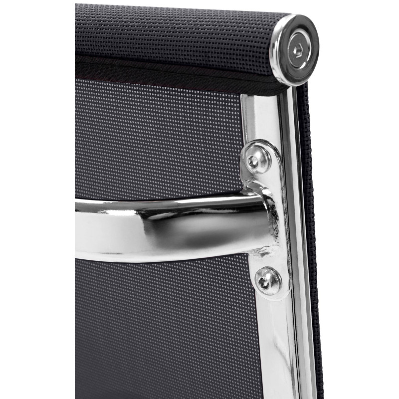 Chaise visiteur Brenda noire