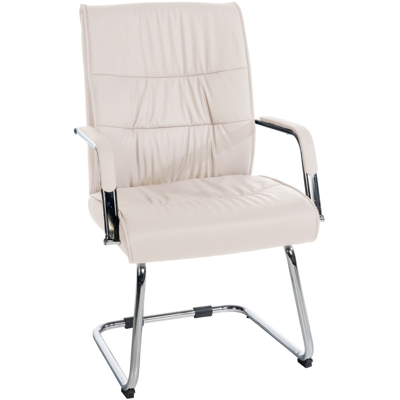 Chaise visiteur Sievert crème