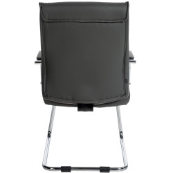 Chaise visiteur Sievert grise