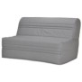 Joe Banquette 3 places BZ - Tissu gris clair - L 143 x P 97 cm