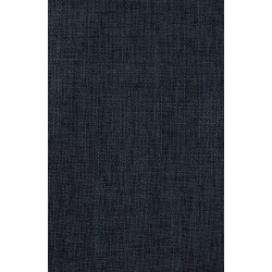 Chaise visiteur Kingston tissu naturel/bleu