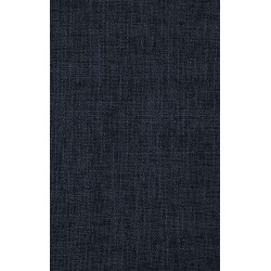 Chaise visiteur Kingston tissu noyer/bleu