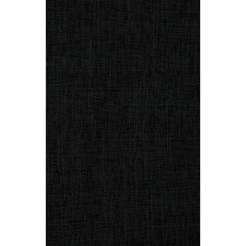 Chaise visiteur Kingston tissu noyer/noir