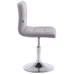 Lot de 4 chaises longues Palma Lounger V2 en tissu gris