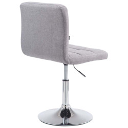 Lot de 4 chaises longues Palma Lounger V2 en tissu gris