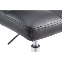 Lot de 4 chaises longues Palma V2 noir