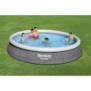 Kit Piscine hors sol autoportante BESTWAY - Fast Set™ - 457 x 84 cm - Ronde (Livrée avec une pompe et cartouche de filtration)