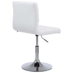 Lot de 4 chaises longues Palma V2 blanc