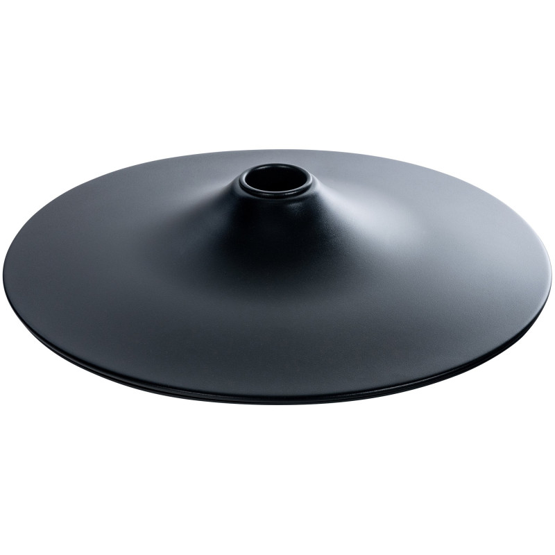 Plaque de base 38,5 cm noire