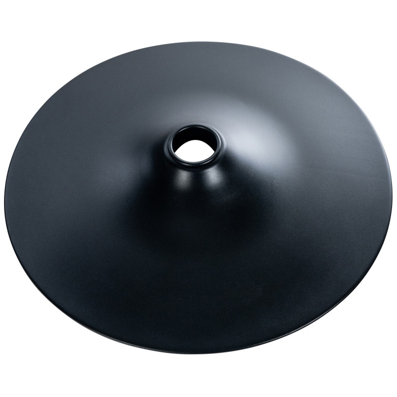Plaque de base 38,5 cm noire