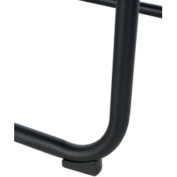 Chaise visiteur Sievert noir/noir