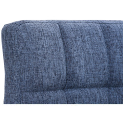 Lot de 2 tabourets de bar Peru FABRIC C bleu
