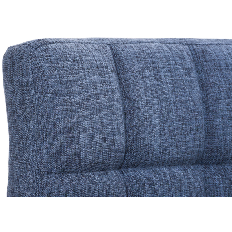 Lot de 2 tabourets de bar Peru FABRIC C bleu