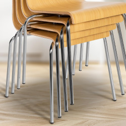 Chaise visiteur Gahanna natura