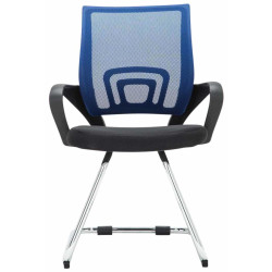 Lot de 2 chaises visiteurs Eureka bleu