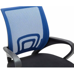 Lot de 2 chaises visiteurs Eureka bleu