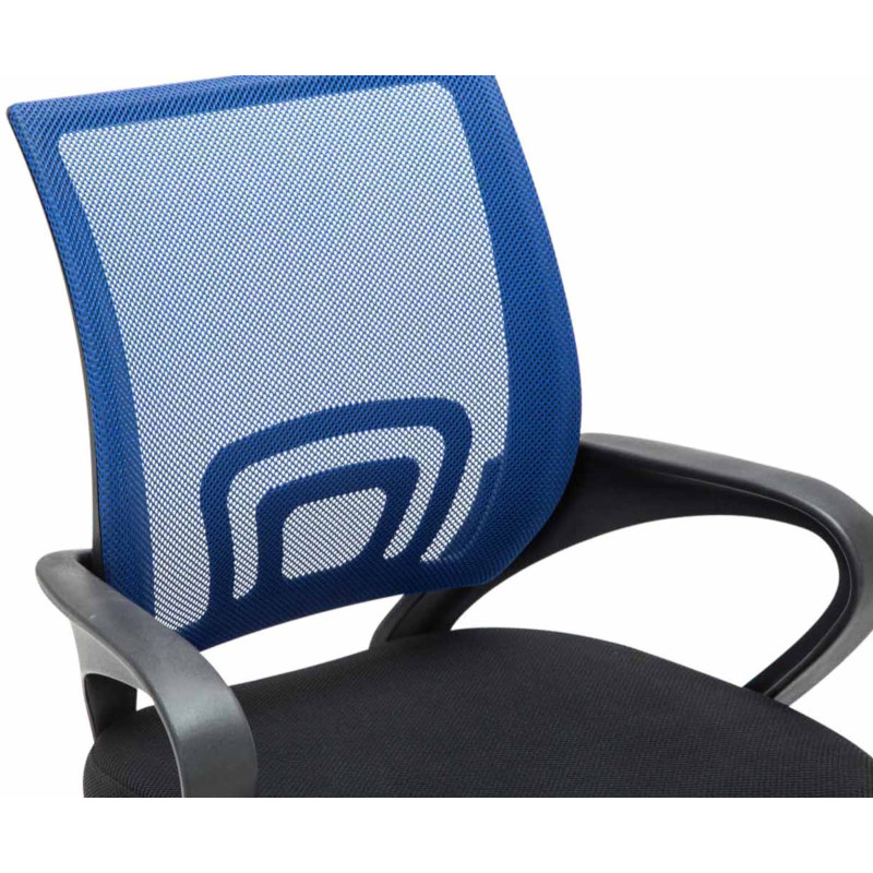 Lot de 2 chaises visiteurs Eureka bleu