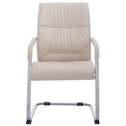 Silla de visita XL Anubis crema